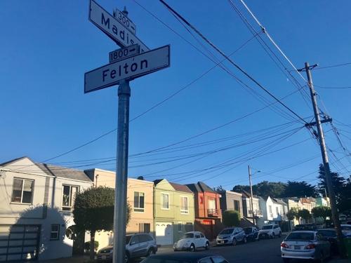中國僑網(wǎng)英格賽區(qū)Madison街近Felton街的華裔住宅遭搶劫。(美國《世界日報(bào)》/李秀蘭 攝)