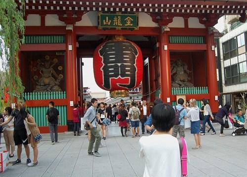 中國(guó)僑網(wǎng)旅游勝地淺草。(日本《中文導(dǎo)報(bào)》/張石 攝)