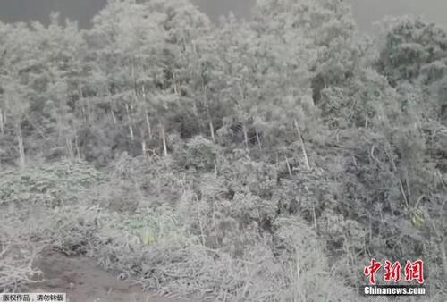 中國僑網(wǎng)12月1日消息,,一組于26日發(fā)布在社交網(wǎng)絡的印尼阿貢火山爆發(fā)后當?shù)卦饣鹕侥嗔鳑_擊的照片。27日,,印尼將巴厘島阿貢火山警戒級別升至最高級,。當?shù)鼐用衽臄z的畫面顯示,不少泥流沖入道路河流,。
