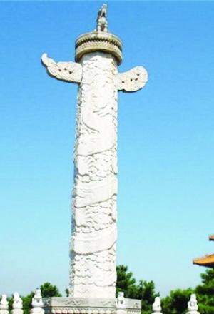 中國僑網(wǎng)北京故宮的華表是古漢字“生”的模型,。