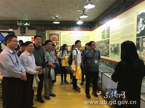 中國僑網參觀南國絲都博物館