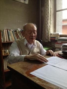中國僑網(wǎng)資料圖:周有光,。圖片來源:《華西都市報》