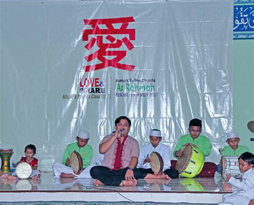 中國僑網(wǎng)活動現(xiàn)場 (圖片來源:印度尼西亞《商報》)