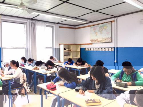 中國(guó)僑網(wǎng)考試現(xiàn)場(chǎng)