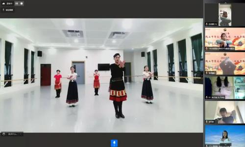 中國僑網《中國少數(shù)民族舞蹈——藏族踢踏舞》課堂