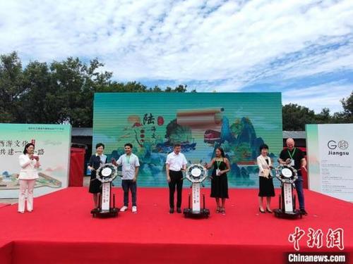 中國僑網(wǎng)活動啟動儀式,。谷華攝