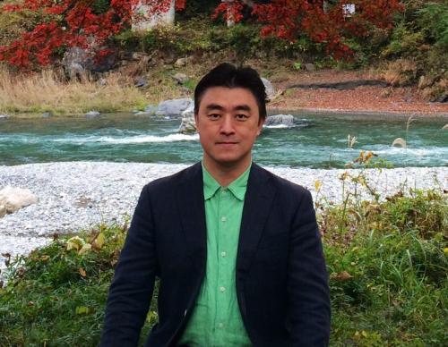 中國僑網日本《中文導報》社長楊文凱,。(圖片由受訪者提供)