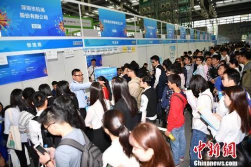 中國僑網第十五屆中國國際人才交流大會現(xiàn)場,?!£愇?攝