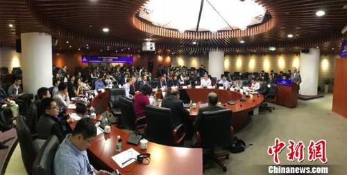 中國僑網開幕現(xiàn)場,。港中大(深圳)供圖