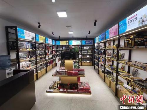 中國僑網(wǎng)帶你到中國”盧旺達(dá)展廳。 義烏商城集團(tuán) 供圖