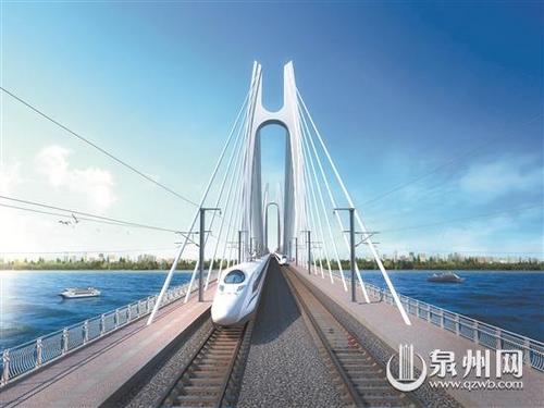 中國僑網(wǎng)安海灣特大橋效果圖