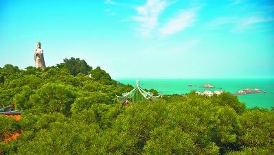 中國僑網(wǎng)生態(tài)優(yōu)先,,實現(xiàn)湄洲島高顏值,。