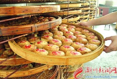 意溪朥餅是潮州人中秋節(jié)不可或缺的應(yīng)節(jié)食品,。