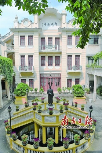 景堂圖書館是僑鄉(xiāng)歷史的見證,。