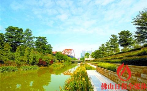 中國僑網(wǎng)大氣精細(xì)化治理下,,佛山今年空氣質(zhì)量優(yōu)良天數(shù)占有效天數(shù)八成以上,。 /佛山日報記者張弘弢攝