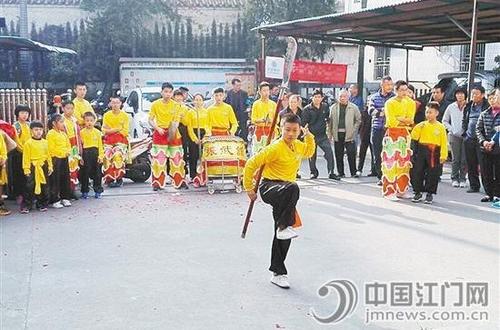 中國僑網(wǎng)外海麻二村春節(jié)文體活動掠影,。馬均賀 攝