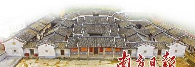 中國(guó)僑網(wǎng)南下村的“幹蔭堂”榕軒大張屋,。何森垚 攝