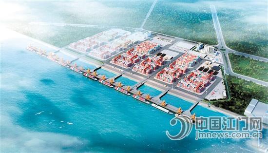 中國僑網(wǎng)高新區(qū)公共碼頭效果圖。資料圖片