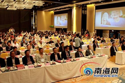 中國僑網(wǎng)2017年第六屆海南文昌南洋文化節(jié)招商推介會在文昌舉行,。南海網(wǎng)記者陳望 攝