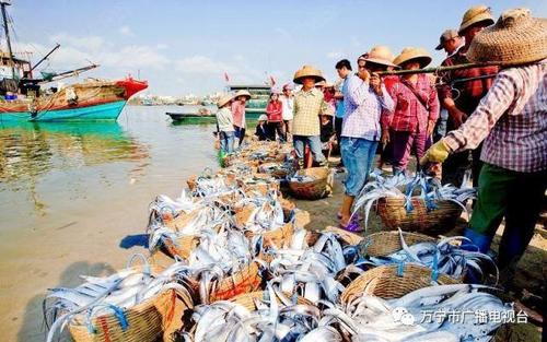 中國(guó)僑網(wǎng)圖為熱鬧的“海鮮路”,。
