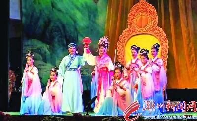 中國僑網(wǎng)潮劇《寶蓮燈》劇照,。