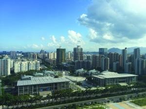 中國僑網(wǎng)優(yōu)美的江門城市環(huán)境,。(嚴(yán)建廣供圖)