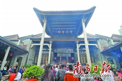 中國僑網(wǎng)《佛山街略》專門推薦了瓊花會(huì)館,。南方日?qǐng)?bào)記者 戴嘉信 攝