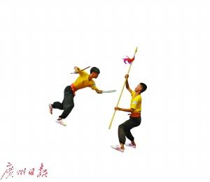 中國僑網(wǎng)僑鄉(xiāng)武術(shù)大賽上的精彩表演,。