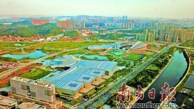 中國僑網(wǎng)蓬江全力打造一個高標準規(guī)劃、高水平建設、高品質管理的新城,。郭永樂 攝