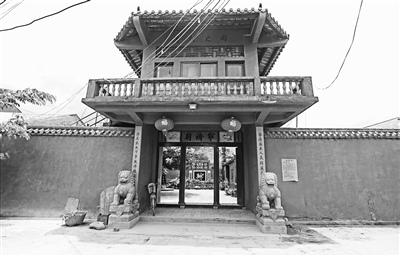 中國僑網(wǎng)儋州中和鎮(zhèn)寧濟廟大門。