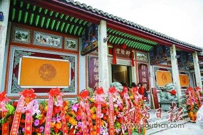 中國僑網(wǎng)如今,,幹蔭堂告別了風雨中飄搖破敗的身影,煥然一新,。