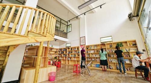 中國僑網(wǎng)位于石井鎮(zhèn)院前村的“芯書屋”,。