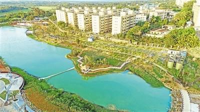 中國僑網(wǎng)美麗的霞洞湖,。 吳乾標(biāo) 攝