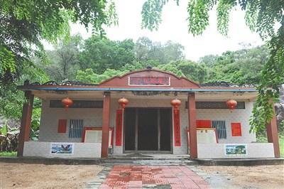 中國(guó)僑網(wǎng)水溝村的陳氏宗祠。 海南日?qǐng)?bào)記者 袁琛 攝