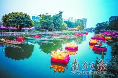中國僑網(wǎng)里水“水上花市”項目入選廣府文化產(chǎn)業(yè)名錄,。里水鎮(zhèn)宣傳辦供圖