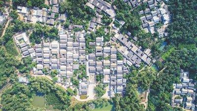 中國僑網(wǎng)會文鎮(zhèn)十八行村,。本報(bào)記者 袁琛 攝