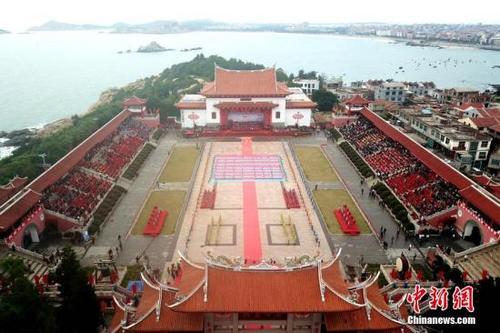 中國僑網(wǎng)資料圖:秋祭媽祖大典,。中新社記者 王東明