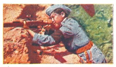中國(guó)僑網(wǎng)煙畫“馮庸大學(xué)女子義勇軍龍文彬”