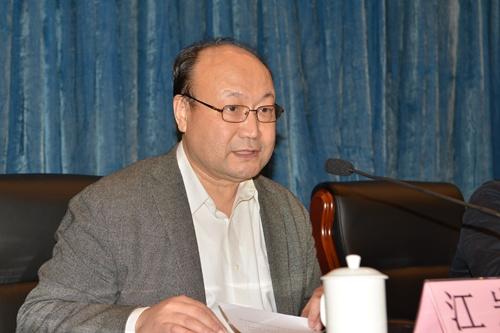 中國僑網江巖宣讀國務院僑辦黨組關于校級領導干部任免通知(暨南大學網站)