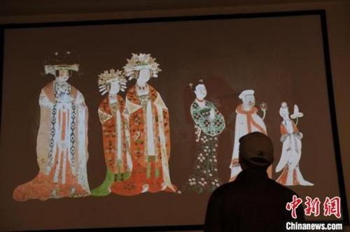 中國僑網(wǎng)2017年1月,敦煌研究院舉行的數(shù)字展,。(資料圖) 楊艷敏 攝