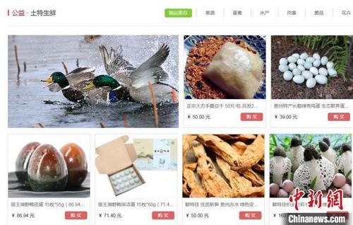 中國僑網(wǎng)資料圖:民革打造博愛扶貧云商城,。貴州省委統(tǒng)戰(zhàn)部供圖