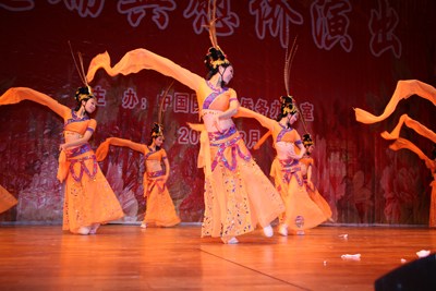 舞蹈《楚韻》,。(法國《歐洲時報》)