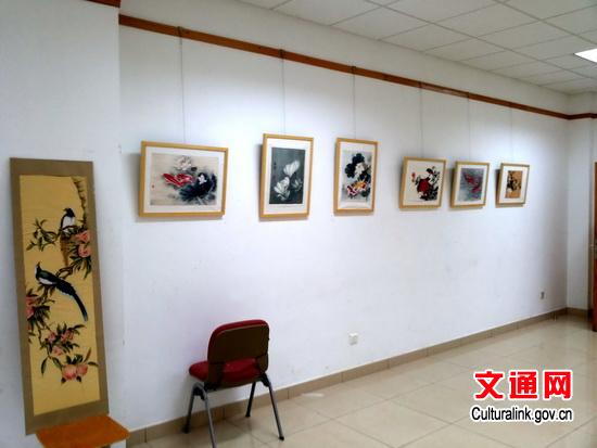 中國僑網(wǎng)學(xué)員國畫作品,。(文化部網(wǎng)站)
