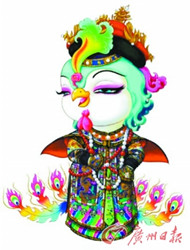 中國僑網故宮吉祥物“美美”