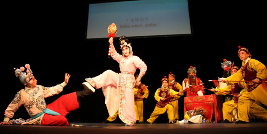 中國(guó)僑網(wǎng)陶三春二打高懷亮,。(法國(guó)《歐洲時(shí)報(bào)》/黃冠杰 攝)