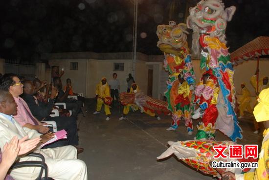 中國僑網(wǎng)舞龍舞獅表演,。