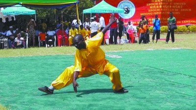中國僑網第二屆坦桑尼亞國際武術大賽比賽現(xiàn)場,。