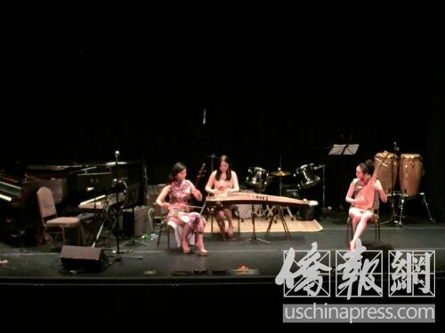 中國僑網(wǎng)法拉盛市政廳文化藝術(shù)中心于5日晚舉辦“當海地遇上中國”(Haiti Meets China)環(huán)球混搭系列音樂會,。(美國《僑報》/孫瓔姝 攝)