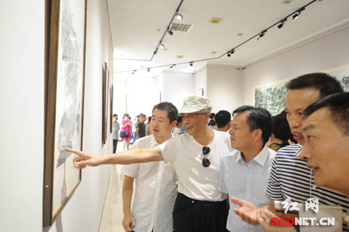 湖南畫家陳小奇將首次赴美辦個(gè)展,。