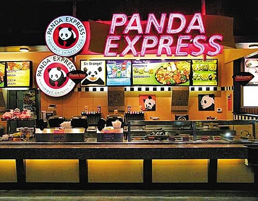 美式中國快餐連鎖店——熊貓快餐。(羊城晚報)